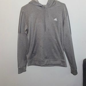 grey addidas hoodie